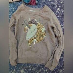 #48 Toddler girl long sleeve sweater
